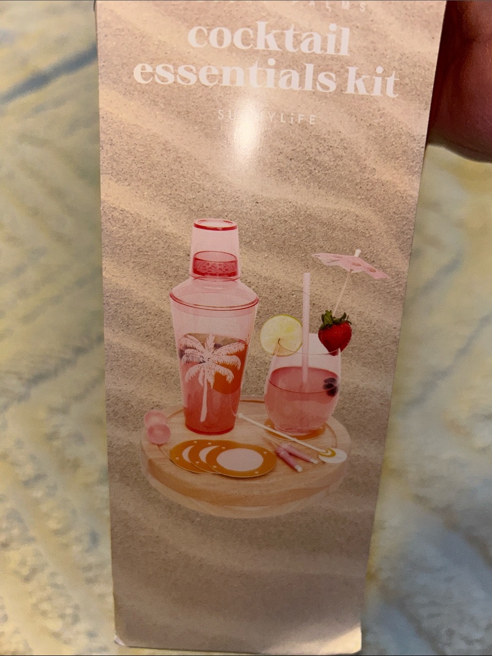 ✳️Sunnylife Cocktail Essentials Kit - Coral Pink✳️ - Picture 2 of 5
